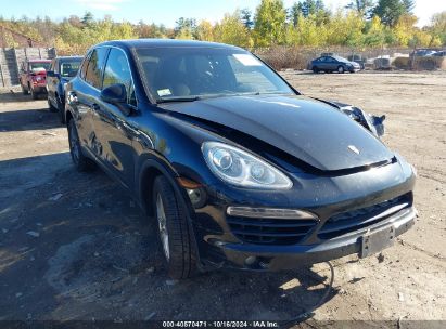 2014 PORSCHE CAYENNE DIESEL Black  Diesel WP1AF2A20ELA49640 photo #1