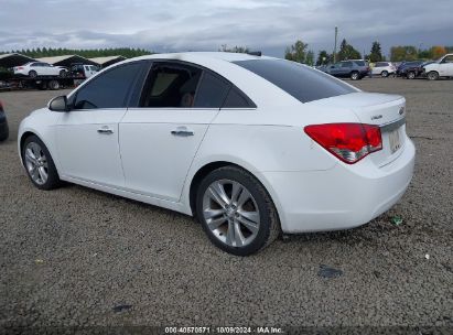 2013 CHEVROLET CRUZE LTZ White  Gasoline 4JGAB54E5XA107899 photo #4