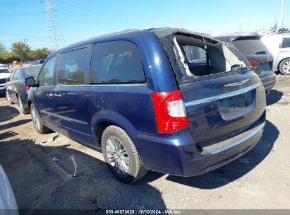 2013 CHRYSLER TOWN & COUNTRY TOURING-L Blue  Flexible Fuel 2C4RC1CG7DR572580 photo #4