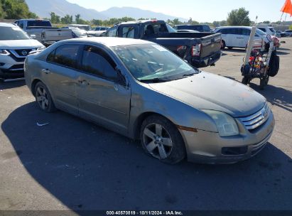 2008 FORD FUSION SE Silver  Gasoline 3FAHP07Z68R209506 photo #1