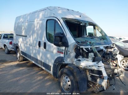 2017 RAM PROMASTER 2500 HIGH ROOF 159 WB White  Flexible Fuel 3C6TRVDG9HE537337 photo #1