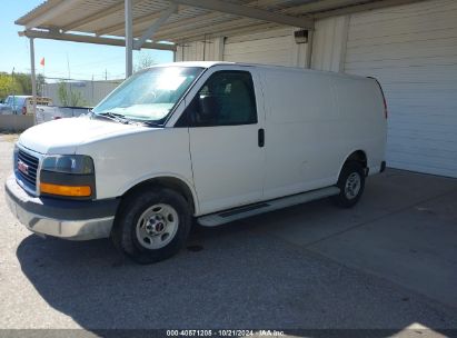 2015 GMC SAVANA 2500 WORK VAN White  Flexible Fuel 1GTW7FCFXF1903865 photo #3