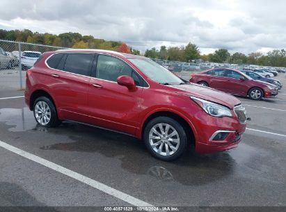 2017 BUICK ENVISION ESSENCE Red  Gasoline LRBFXDSA6HD148935 photo #1