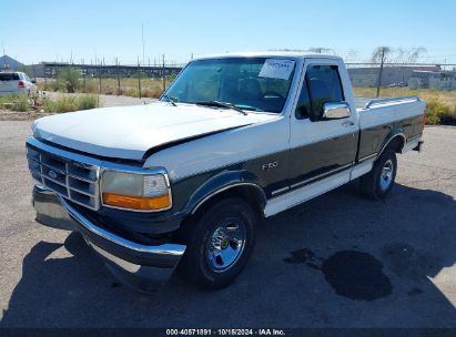 1995 FORD F150 White  Gasoline 1FTEF15N1SLB48111 photo #3