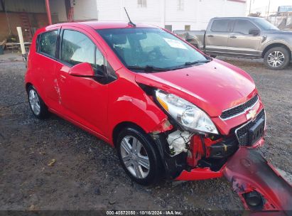 2013 CHEVROLET SPARK 1LT AUTO Red  Gasoline KL8CD6S93DC509500 photo #1