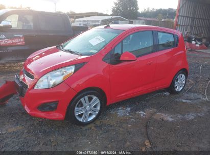 2013 CHEVROLET SPARK 1LT AUTO Red  Gasoline KL8CD6S93DC509500 photo #3