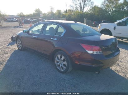 2010 HONDA ACCORD 3.5 EX-L Red  Gasoline 5KBCP3F83AB017791 photo #4