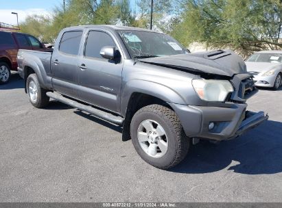 2014 TOYOTA TACOMA PRERUNNER V6 Gray  Gasoline 3TMKU4HN3EM041604 photo #1