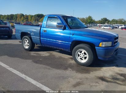 1996 DODGE RAM 1500 Blue  Gasoline 1B7HC16Z4TS675591 photo #1