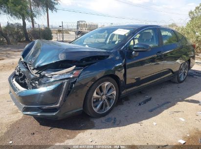 2018 HONDA CLARITY PLUG-IN HYBRID Green  Hybrid JHMZC5F17JC004749 photo #3