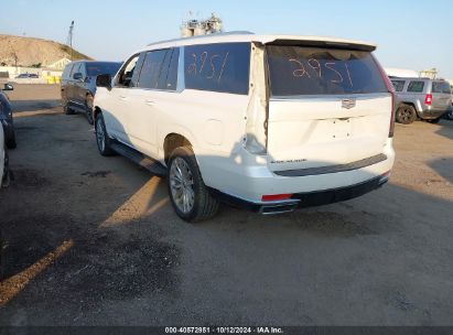 2022 CADILLAC ESCALADE ESV 4WD PREMIUM LUXURY White  Gasoline 1GYS4KKL8NR131934 photo #4