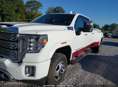 2022 GMC SIERRA 3500HD 4WD  LONG BED DENALI White  Diesel 1GT49WEY1NF160739 photo #3