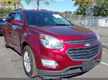 2016 CHEVROLET EQUINOX LT Red  Gasoline 2GNFLFEK8G6350015 photo #1