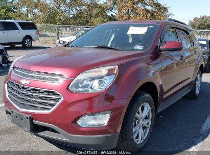 2016 CHEVROLET EQUINOX LT Red  Gasoline 2GNFLFEK8G6350015 photo #3