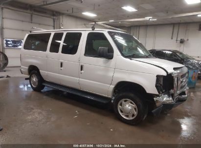 2013 FORD E-350 SUPER DUTY XLT White  Gasoline 1FBNE3BL5DDA18996 photo #1