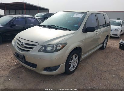 2005 MAZDA MPV LX Beige  Gasoline JM3LW28A450549655 photo #3