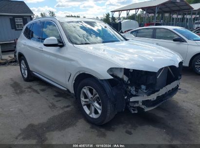 2019 BMW X3 XDRIVE30I White  Gasoline 5UXTR9C59KLP85665 photo #1