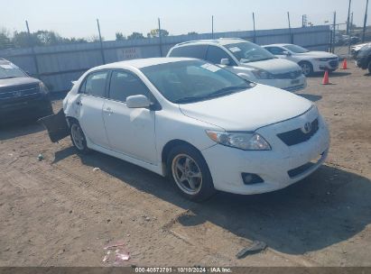 2009 TOYOTA COROLLA S White  Gasoline 1NXBU40E09Z056103 photo #1