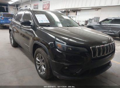 2019 JEEP CHEROKEE LATITUDE PLUS 4X4 Black  Flexible Fuel 1C4PJMLX7KD483753 photo #1