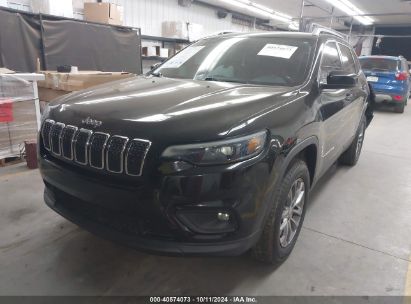 2019 JEEP CHEROKEE LATITUDE PLUS 4X4 Black  Flexible Fuel 1C4PJMLX7KD483753 photo #3