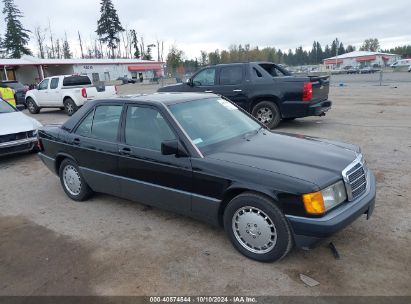 1993 MERCEDES-BENZ 190 E 2.6 Black  Gasoline WDBDA29D8PG030248 photo #1