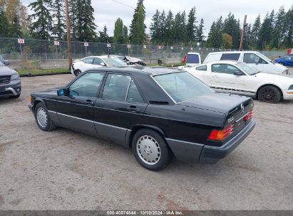 1993 MERCEDES-BENZ 190 E 2.6 Black  Gasoline WDBDA29D8PG030248 photo #4