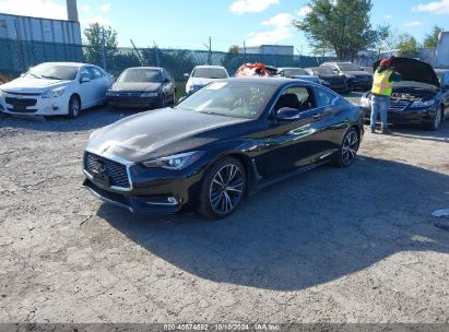 2021 INFINITI Q60 LUXE AWD Black  Gasoline JN1EV7KL8MM470270 photo #3