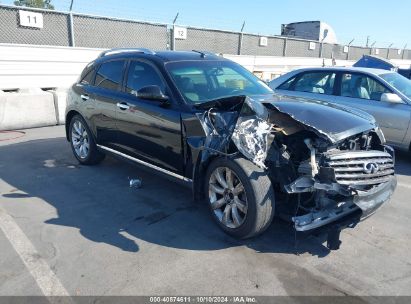 2008 INFINITI FX35 Black  Gasoline JNRAS08U38X100036 photo #1