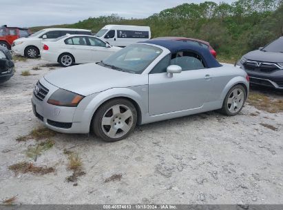 2005 AUDI TT 1.8L Silver  Gasoline TRUUT28N751002081 photo #3