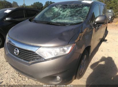 2015 NISSAN QUEST PLATINUM/S/SL/SV Silver  Gasoline JN8AE2KP4F9131310 photo #3