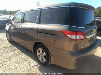 2015 NISSAN QUEST PLATINUM/S/SL/SV Silver  Gasoline JN8AE2KP4F9131310 photo #4