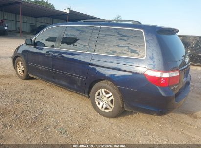 2007 HONDA ODYSSEY EX-L Dark Blue  Gasoline 5FNRL38617B044397 photo #4