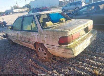 1995 MERCURY TRACER TRIO White  Gasoline 3MASM10J4SR639870 photo #4