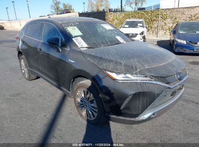 2021 TOYOTA VENZA LIMITED Black  Hybrid JTEAAAAHXMJ066353 photo #1