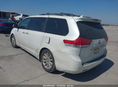 2011 TOYOTA SIENNA LTD White  Gasoline 5TDYK3DCXBS091264 photo #4