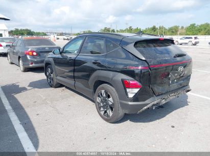 2024 HYUNDAI KONA SEL Black  Gasoline KM8HB3AB2RU122343 photo #4