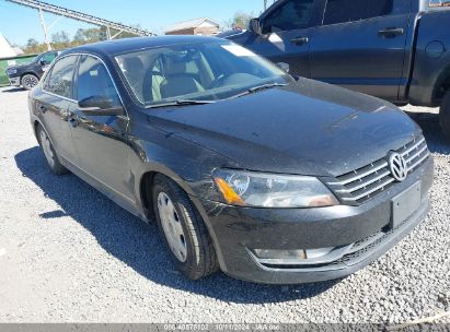 2013 VOLKSWAGEN PASSAT 2.0L TDI SEL PREMIUM Black  Diesel 1VWCN7A32DC128001 photo #1