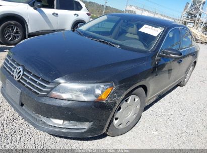 2013 VOLKSWAGEN PASSAT 2.0L TDI SEL PREMIUM Black  Diesel 1VWCN7A32DC128001 photo #3