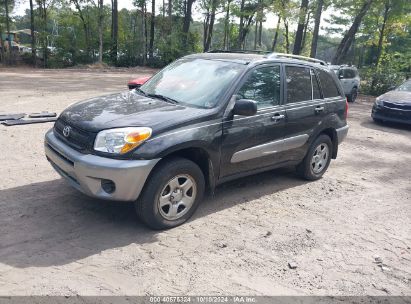 2005 TOYOTA RAV4 Black  Gasoline JTEHD20V550053519 photo #3