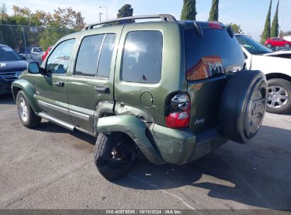 2006 JEEP LIBERTY SPORT Green  Gasoline 1J4GK48K96W228388 photo #4