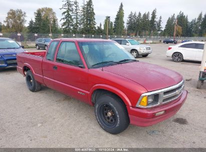 1996 CHEVROLET S TRUCK S10 Red  Gasoline 1GCCS1941T8228923 photo #1