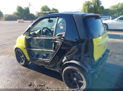 2010 SMART FORTWO PASSION/PURE Yellow  Gasoline WMEEJ3BA0AK366428 photo #4