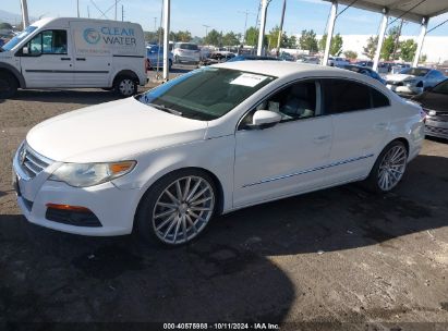 2009 VOLKSWAGEN CC SPORT White  Gasoline WVWML73C99E568769 photo #3