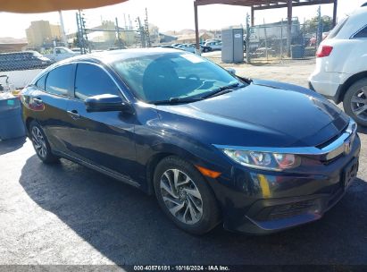 2018 HONDA CIVIC EX Black  Gasoline 2HGFC2F76JH531090 photo #1