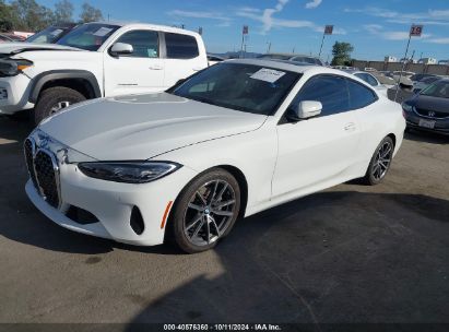 2023 BMW 430I White  Gasoline WBA53AP08PCL76606 photo #3