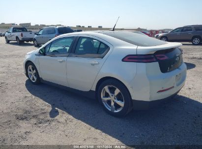 2012 CHEVROLET VOLT White  Hybrid 1G1RB6E49CU121597 photo #4