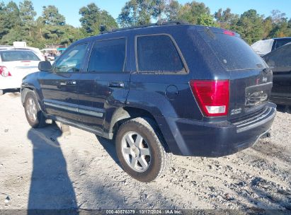 2009 JEEP GRAND CHEROKEE LAREDO Dark Blue  Gasoline 1J8GR48K29C537913 photo #4