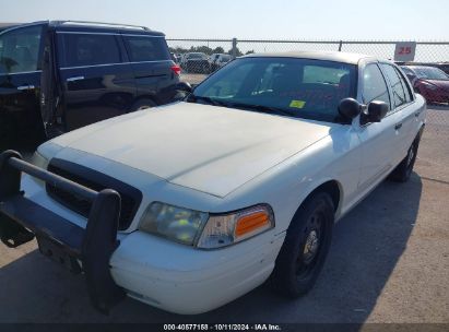 2007 FORD CROWN VICTORIA POLICE/POLICE INTERCEPTOR White  Gasoline 2FAFP71W97X152801 photo #3