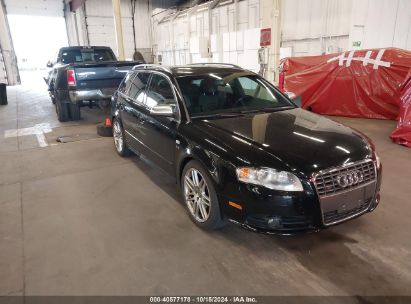 2008 AUDI S4 4.2 AVANT Black  Gasoline WAUUL78E08A170041 photo #1