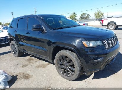 2017 JEEP GRAND CHEROKEE ALTITUDE 4X4 Black  Flexible Fuel 1C4RJFAG9HC808392 photo #1